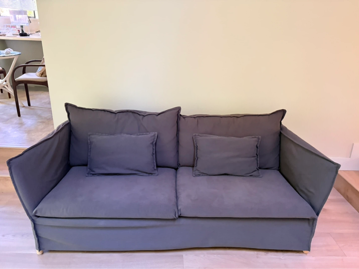IKEA    Grey Two-Seater Sofa
