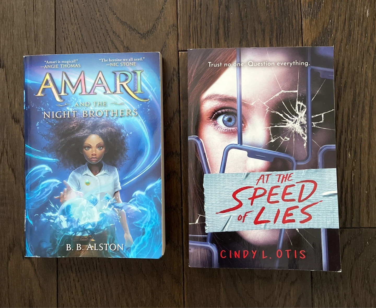 Amari and the Night Brothers & At the Speed of Lies Books