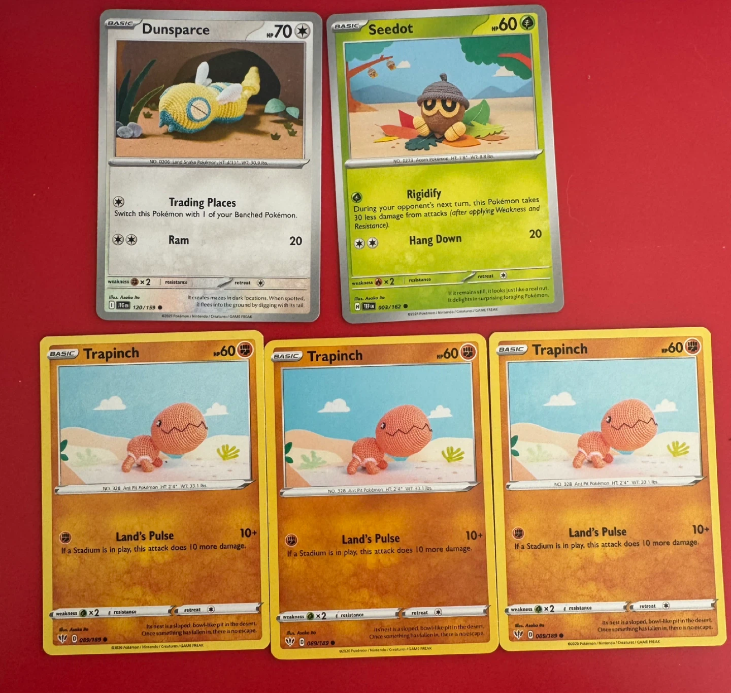 Asako Ito and yuka morii Pokémon cards lot