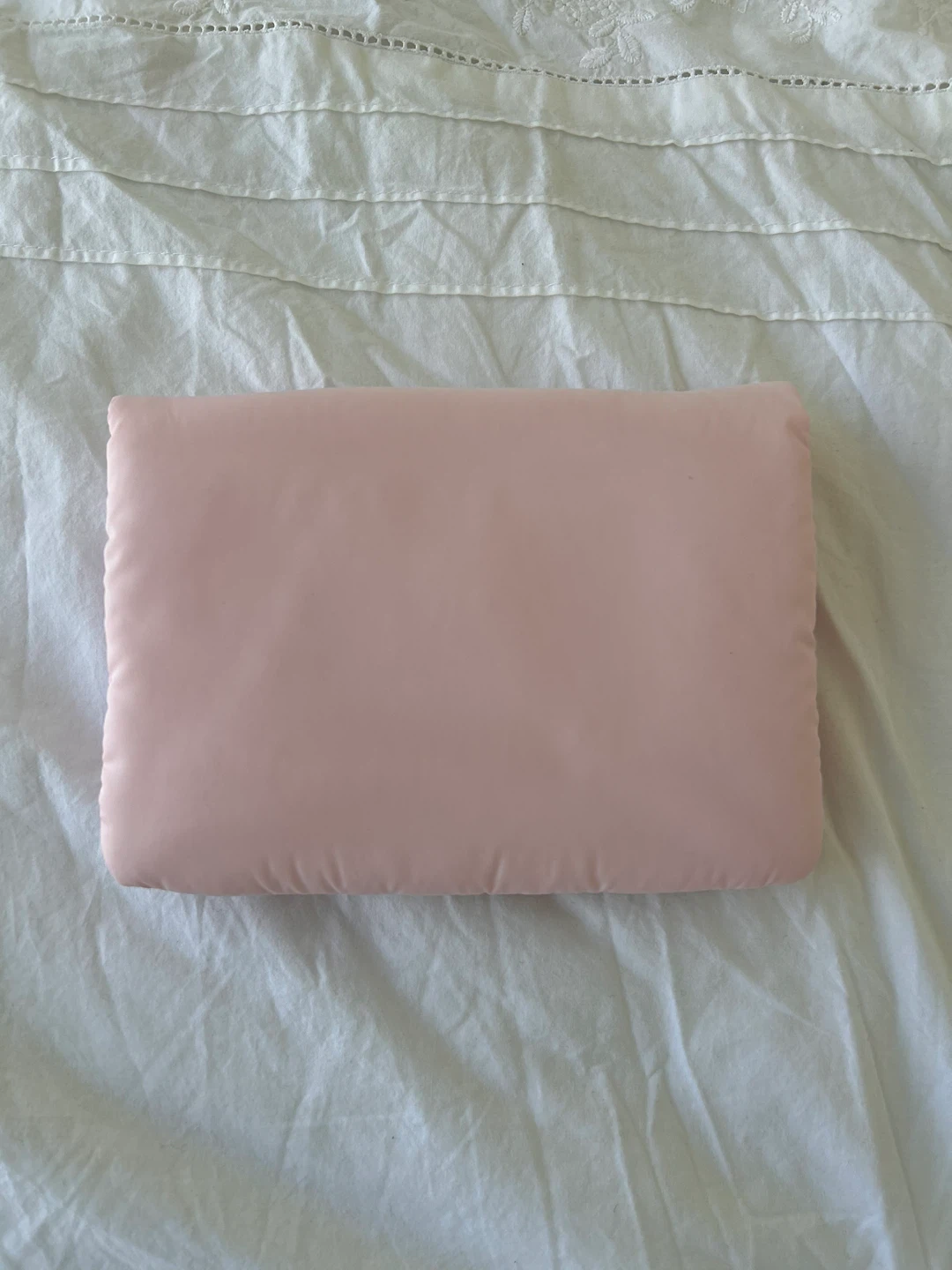 Dior Baby Pink Makeup Puffy Pouch - photo 2
