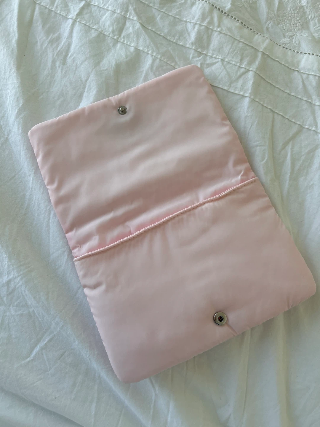 Dior Baby Pink Makeup Puffy Pouch - photo 3