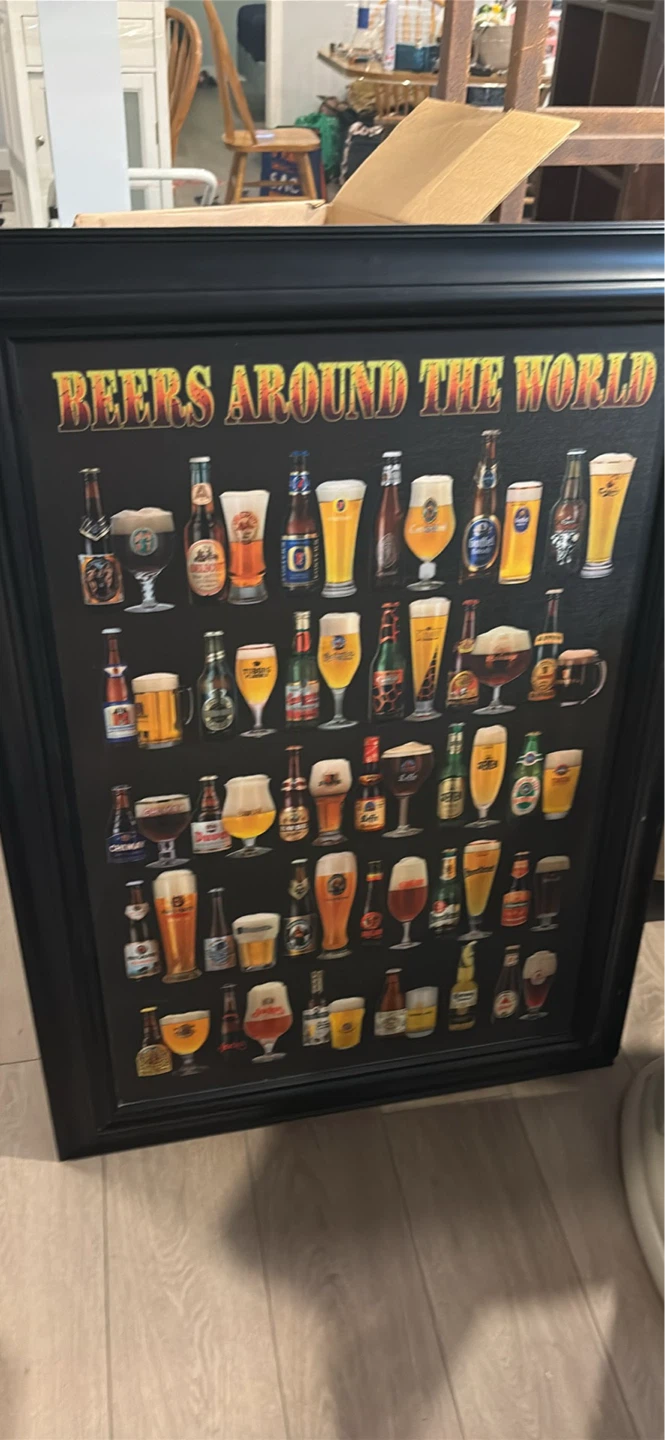 Beers Around the World Framed Print - photo 4