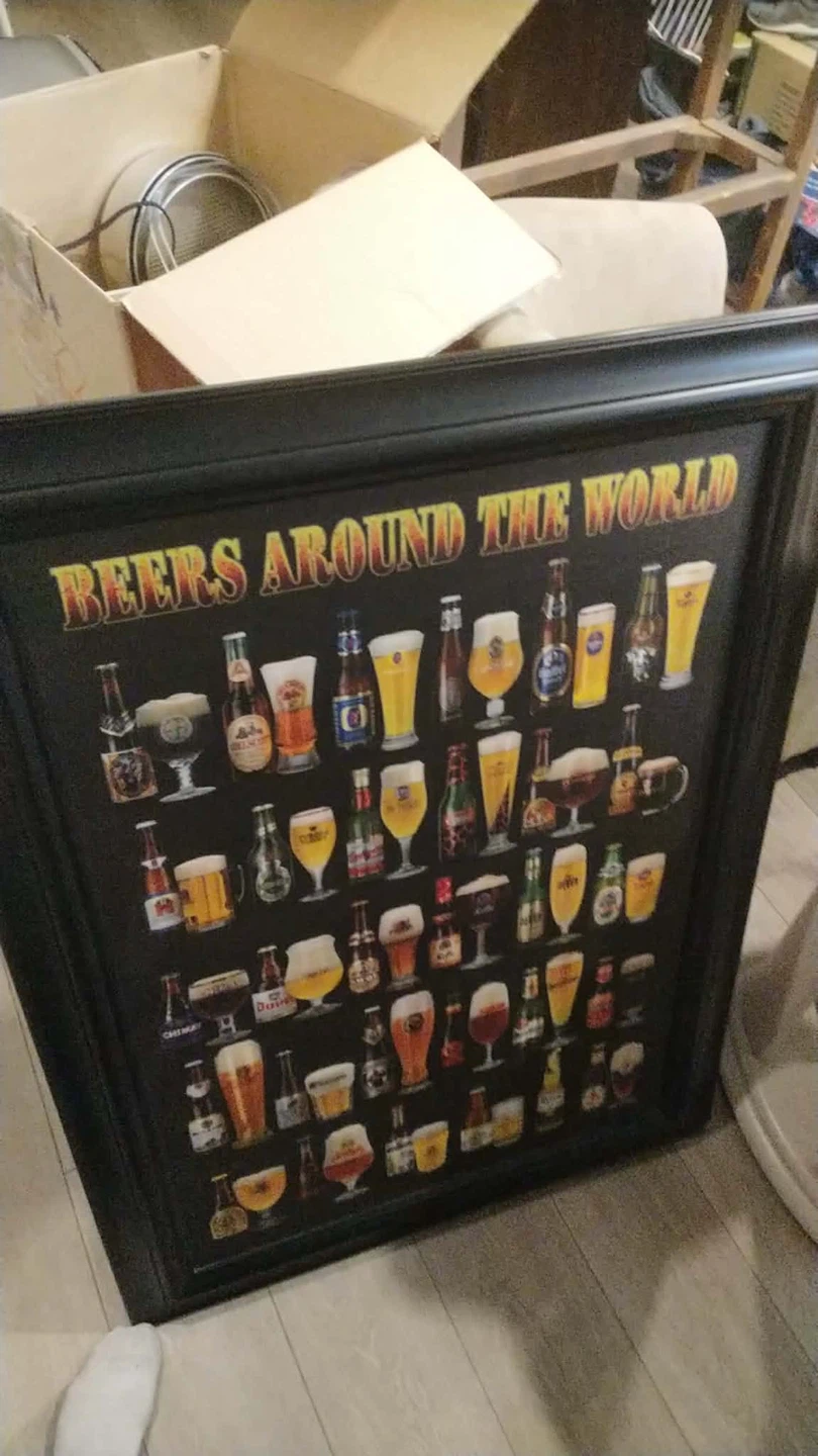 Beers Around the World Framed Print - photo 5