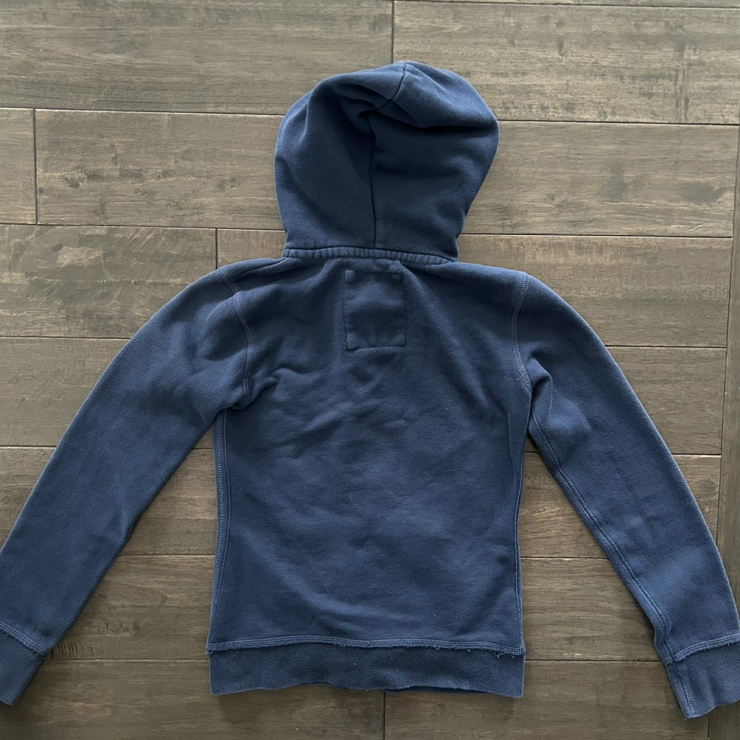 Aeropostale Graphic Blue Zip-Up Hoodie - photo 3
