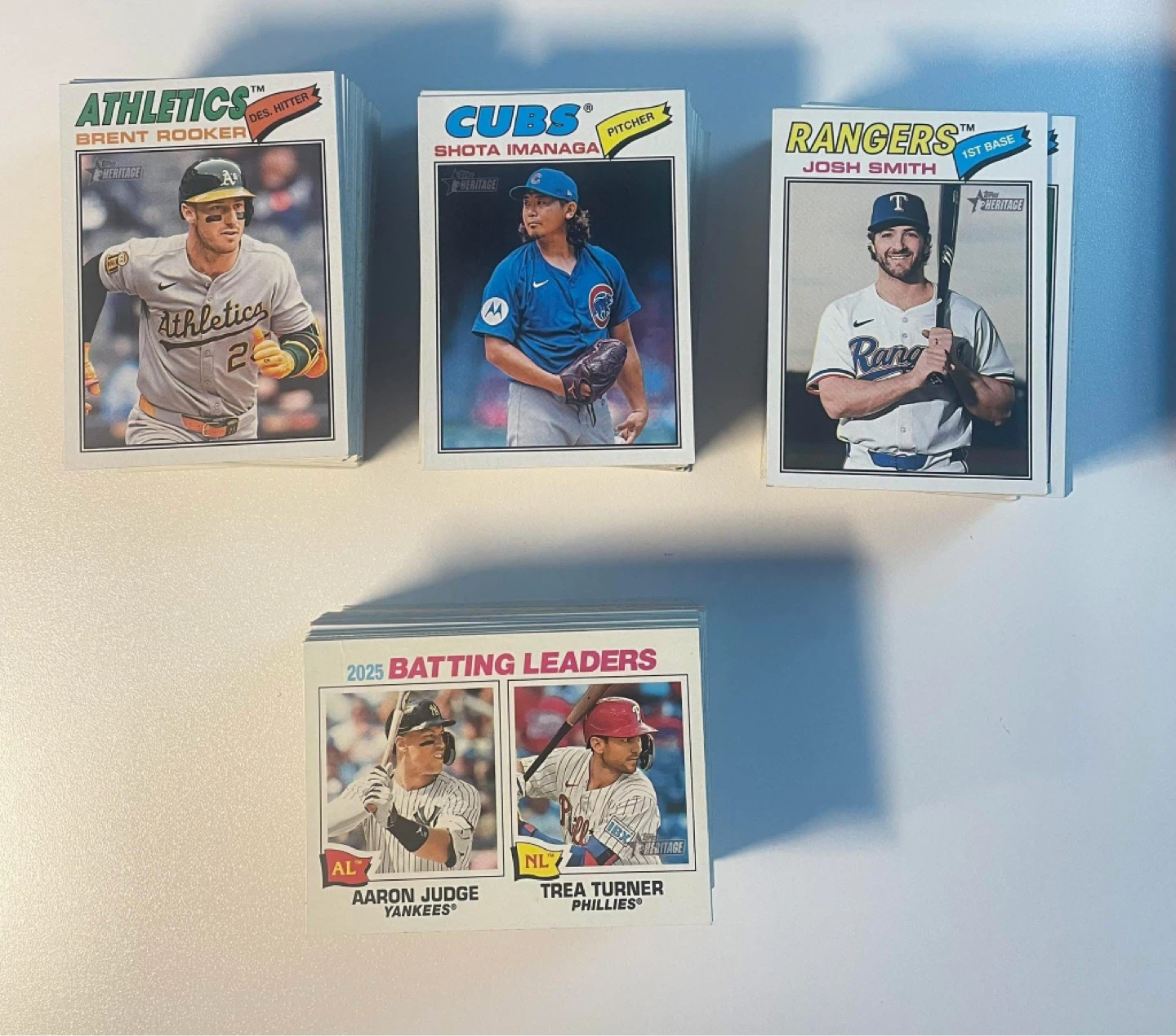 2025 Topps Heritage Baseball Cards