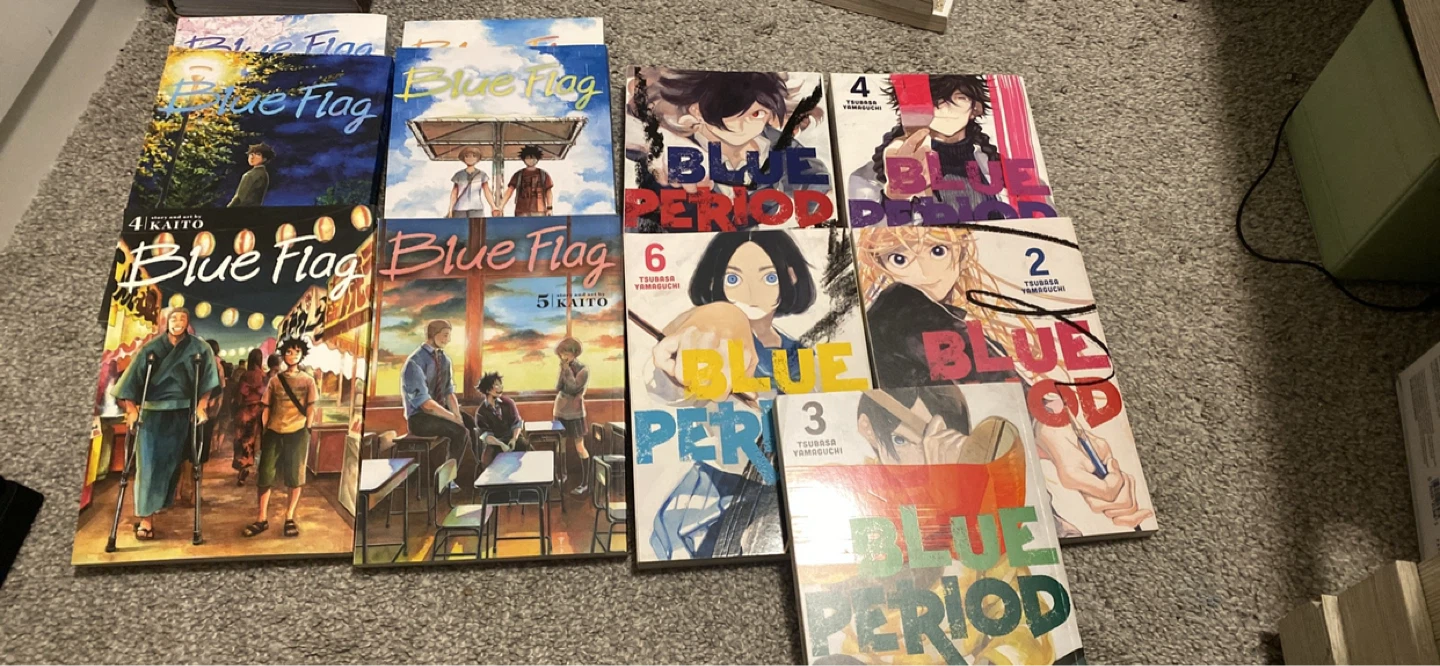 Manga Lot - Blue Period + Blue Flag