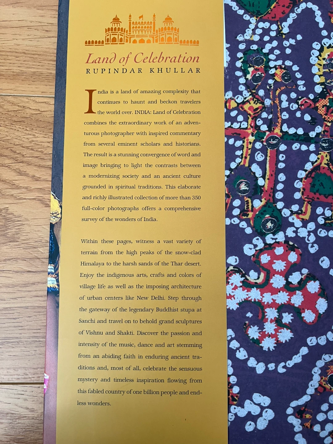India: Land of Celebration Book by Rupindar Khullar - photo 2
