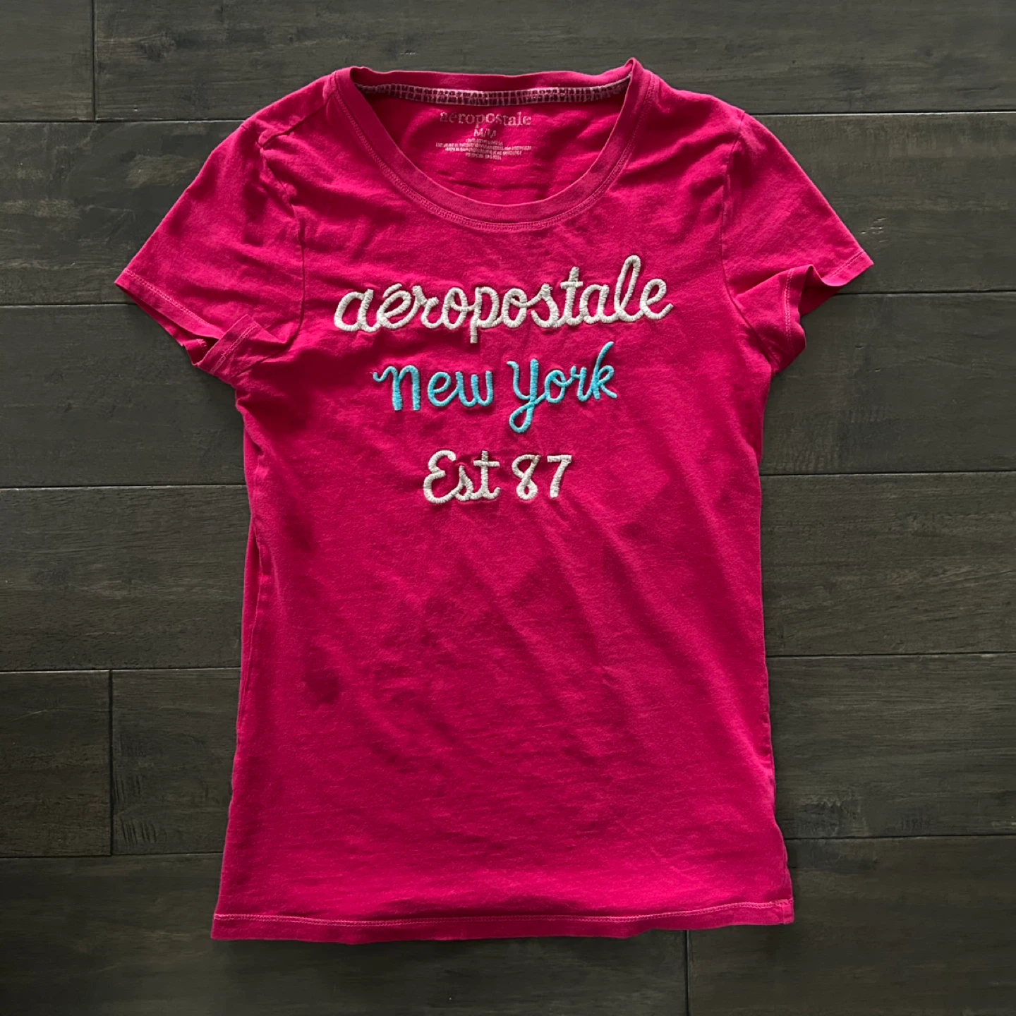 Aeropostale Graphic Pink Tee