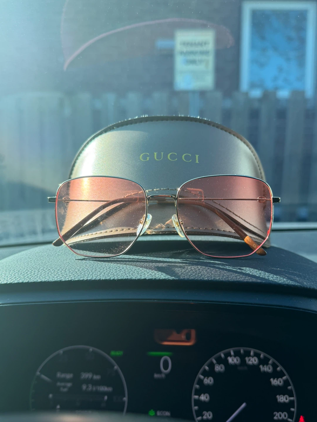 Gucci Sunglasses with Case