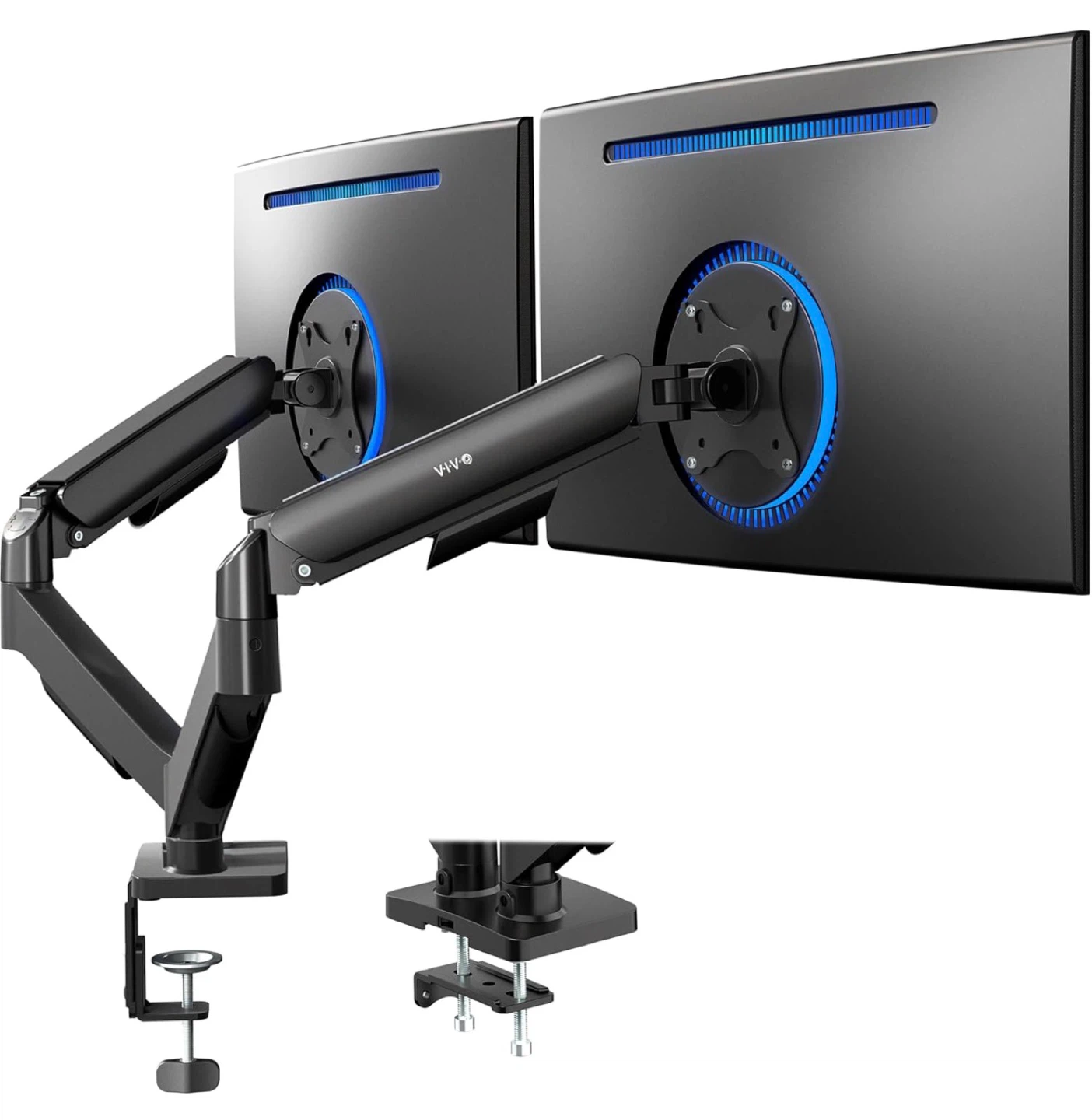 VIVO Dual Monitor upto 32”, Arm Desk Mount