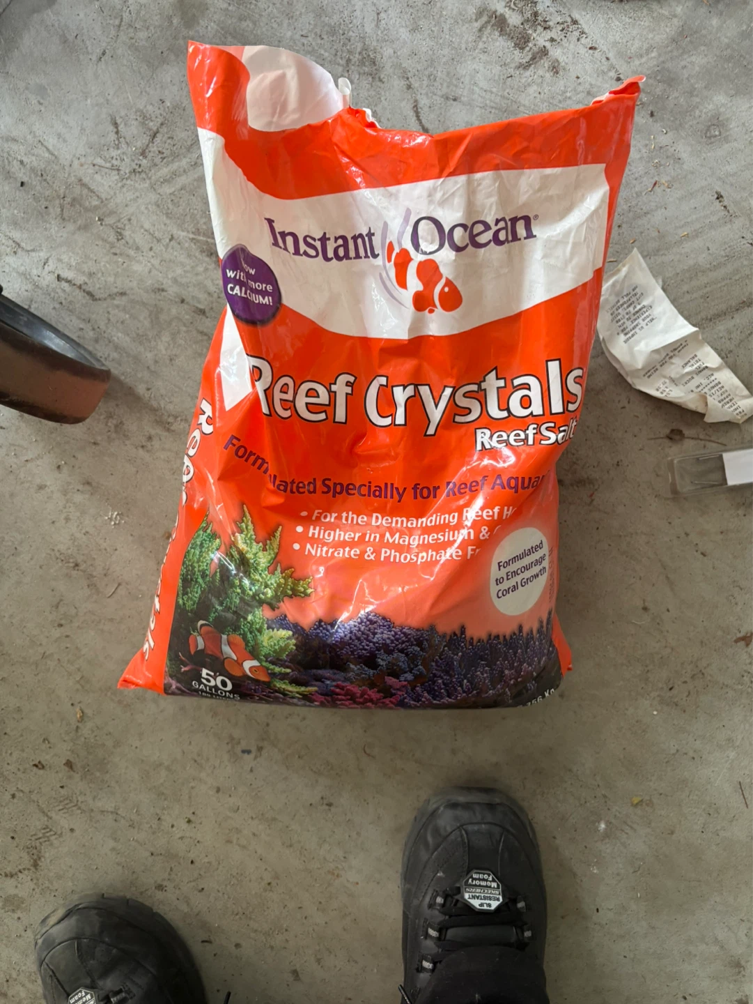 Instant Ocean Reef Crystals Reef Salt 50 Gallons