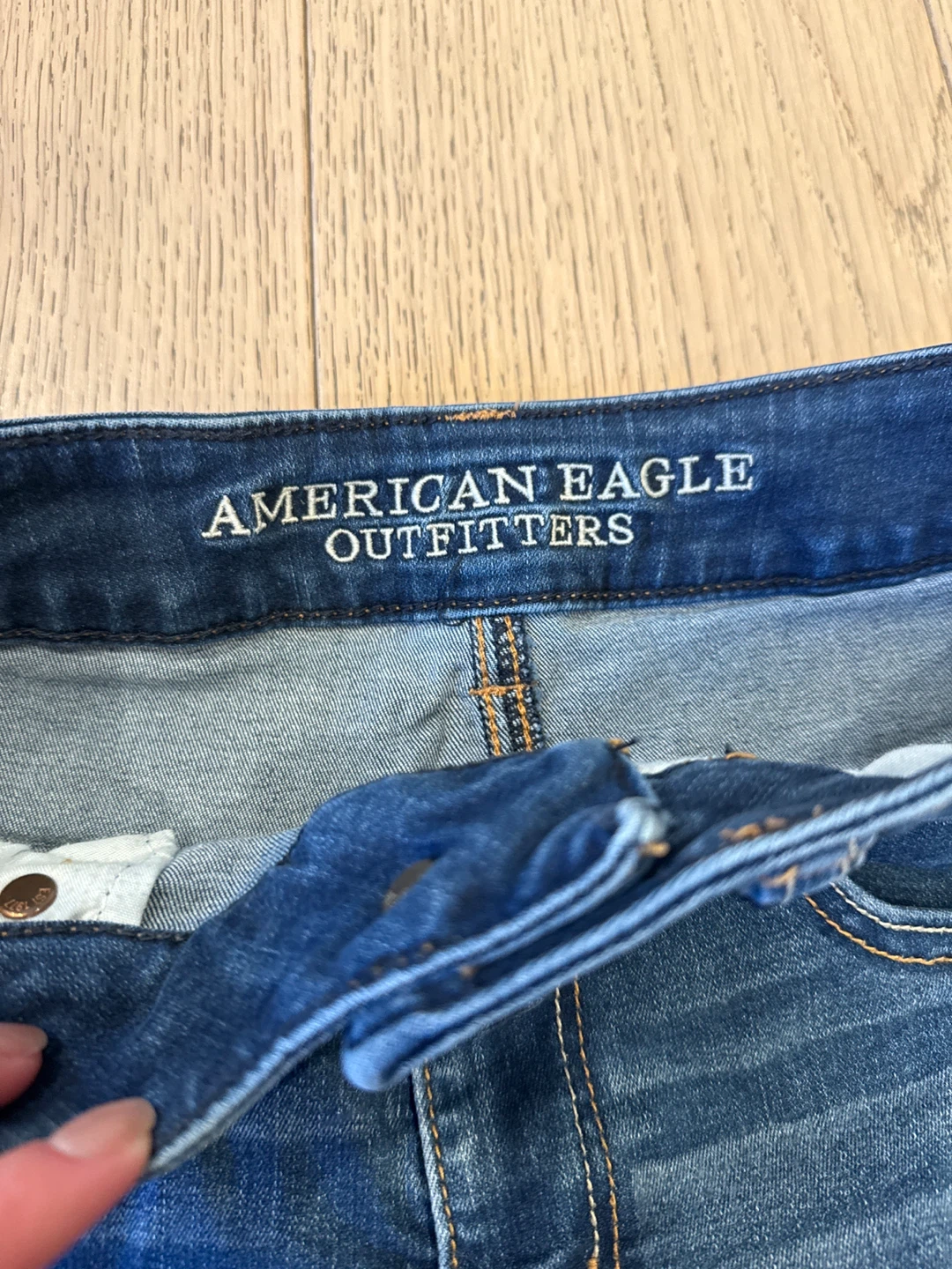 American Eagle Outfitters Women's Denim Shorts Size 6 - photo 3
