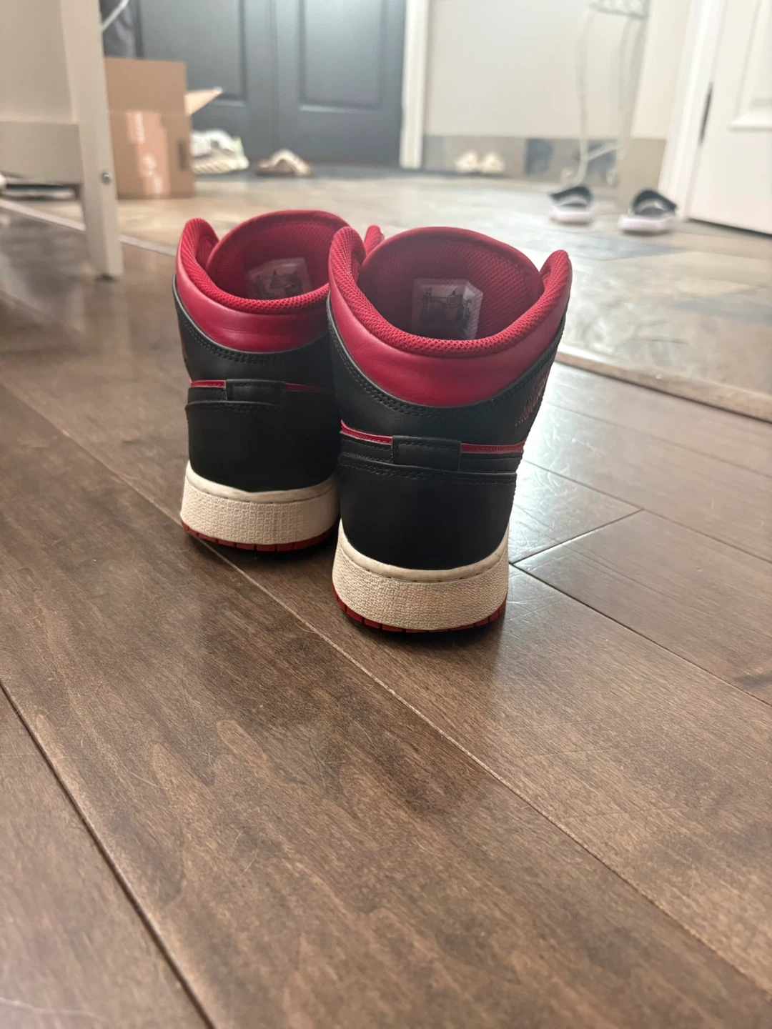 Nike Air Jordan 1 Mid SE Youth Sneakers - photo 4