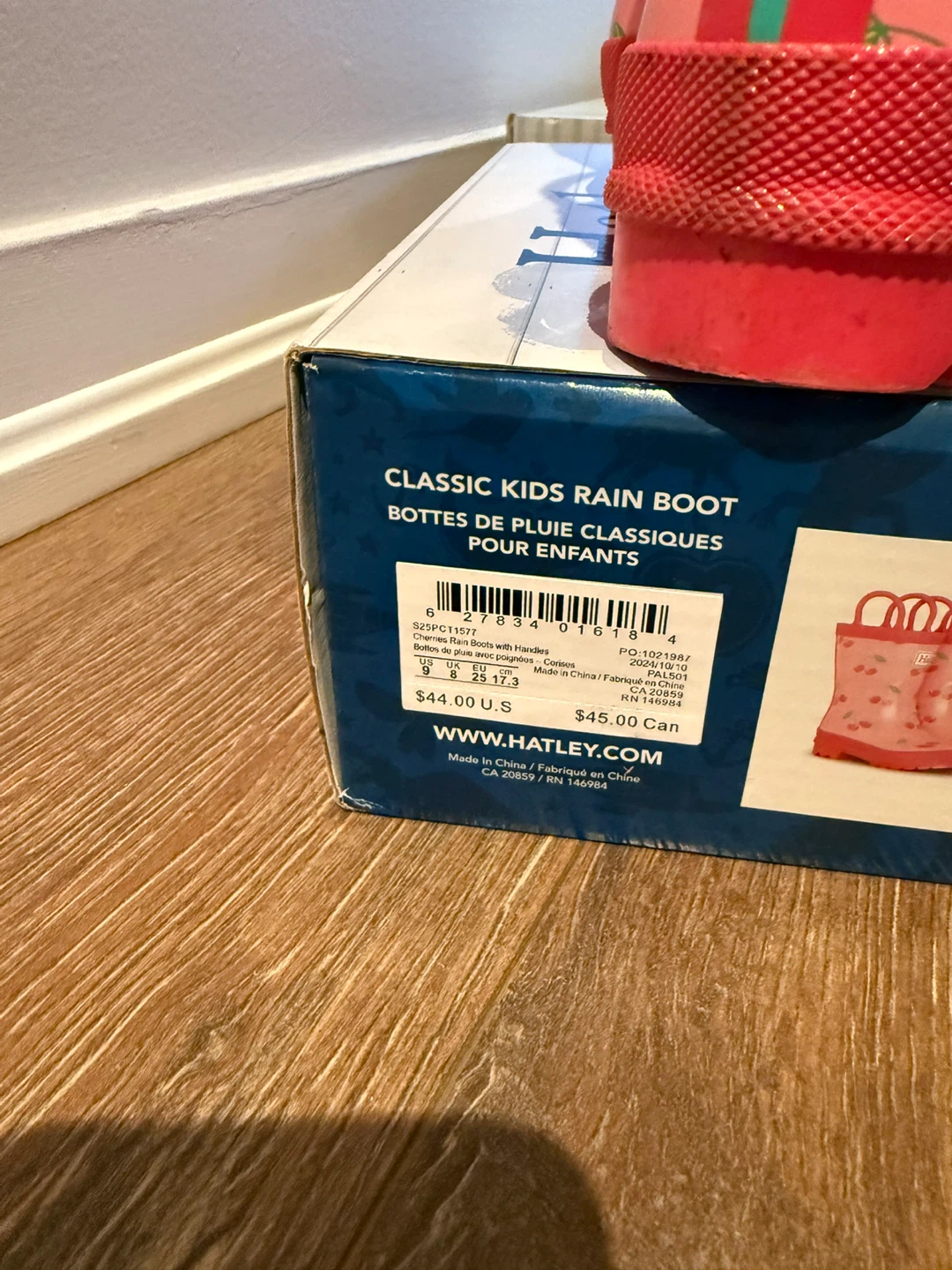 Hatley Classic Kids Rain Boots - Cherry Print - photo 3