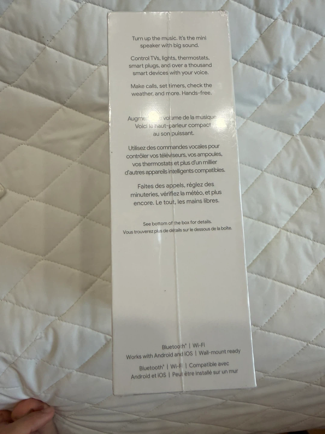 Google Nest Mini (2nd Gen) Smart Speaker - photo 3