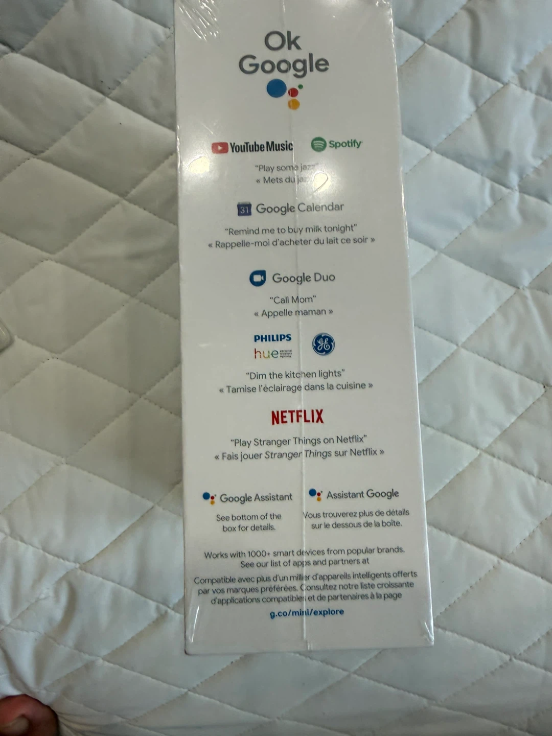 Google Nest Mini (2nd Gen) Smart Speaker - photo 4