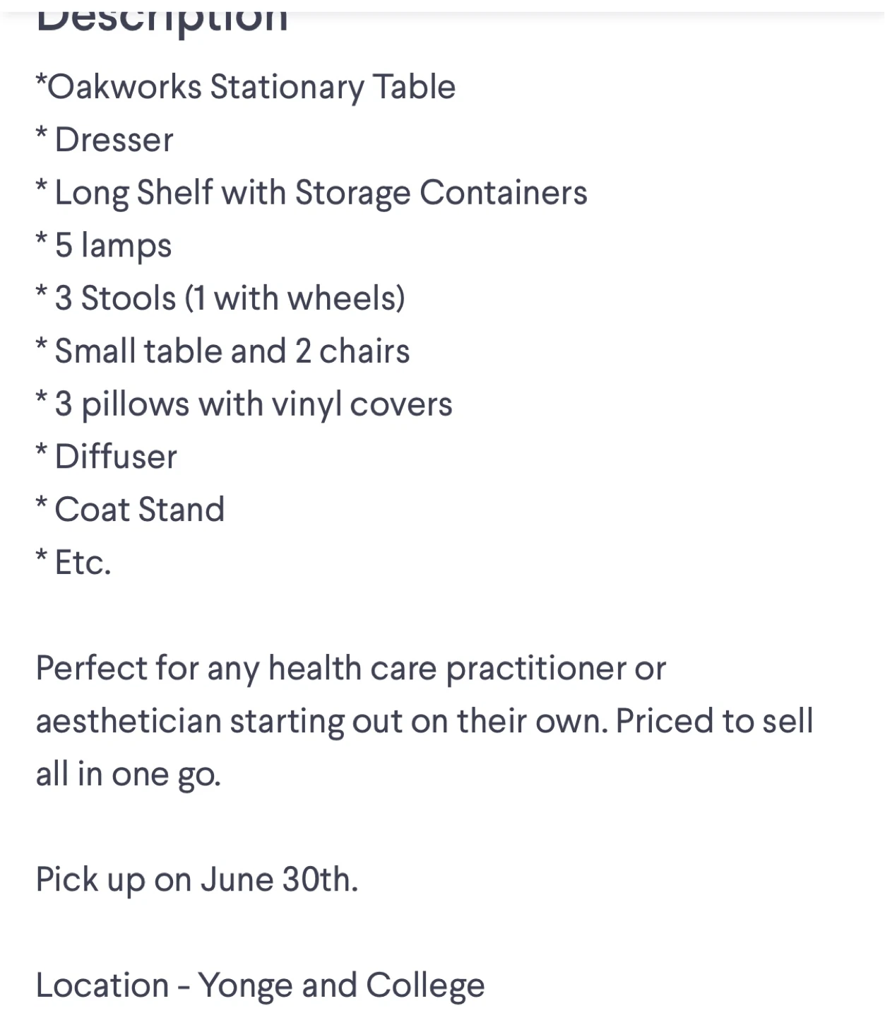 Oakworks Stationary Table, Dresser, Lamps, and More - photo 3