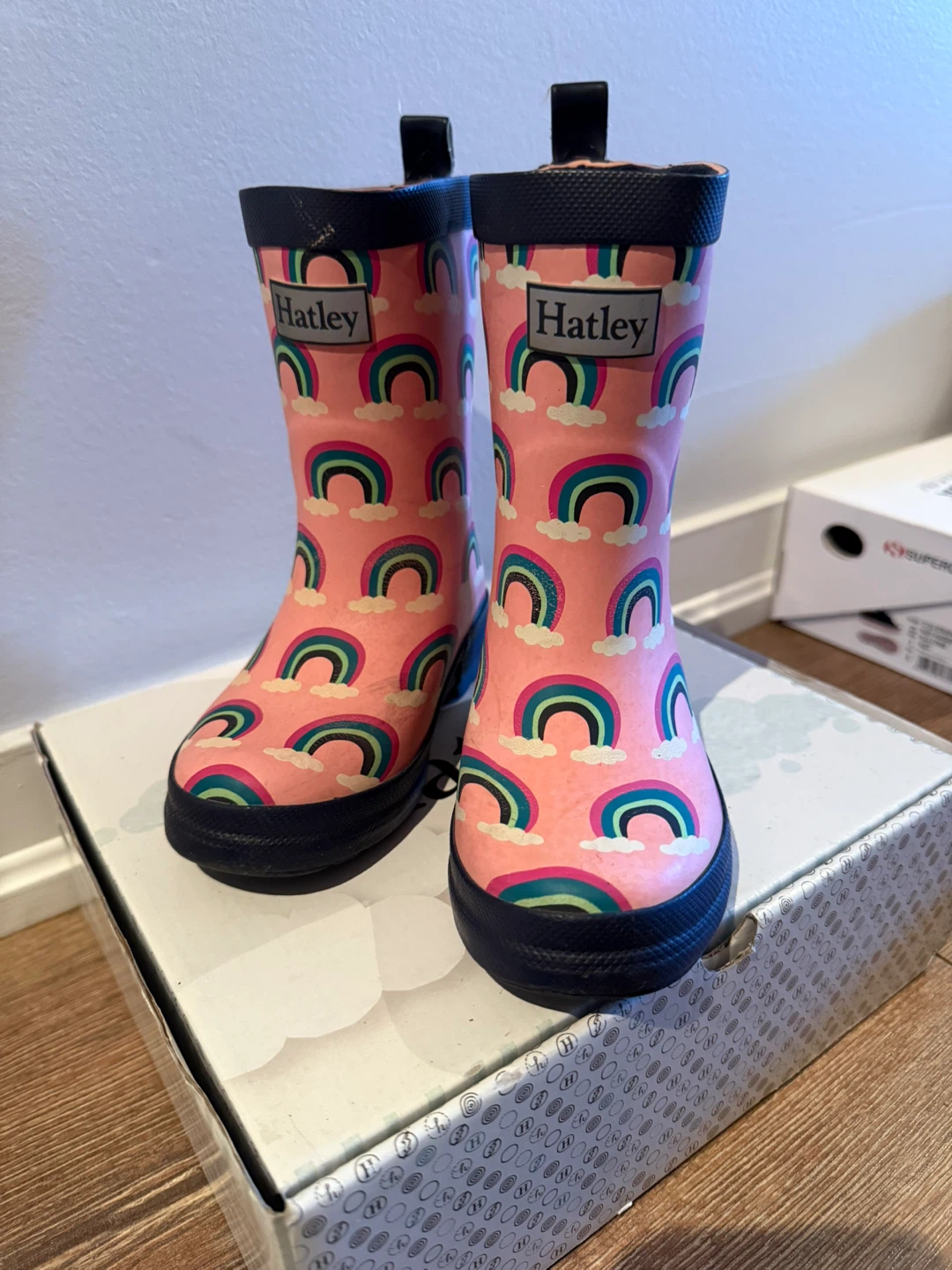 Hatley Pretty Rainbows Rain Boots - photo 2