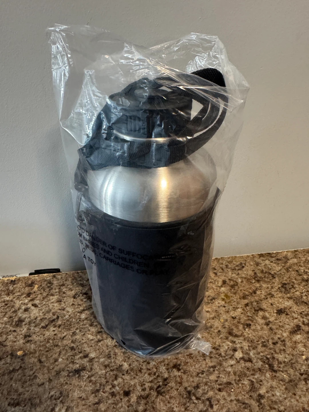 Stainless Steel Water Bottle with Insulated Sleeve