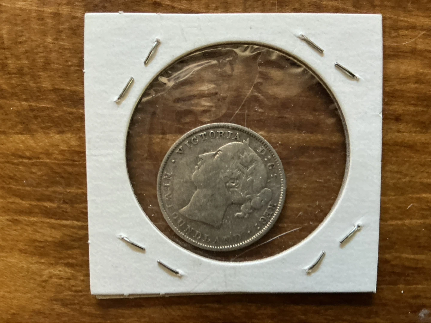 Rare 1890 CANADIAN 20 Cents Silver Coin ! - photo 2