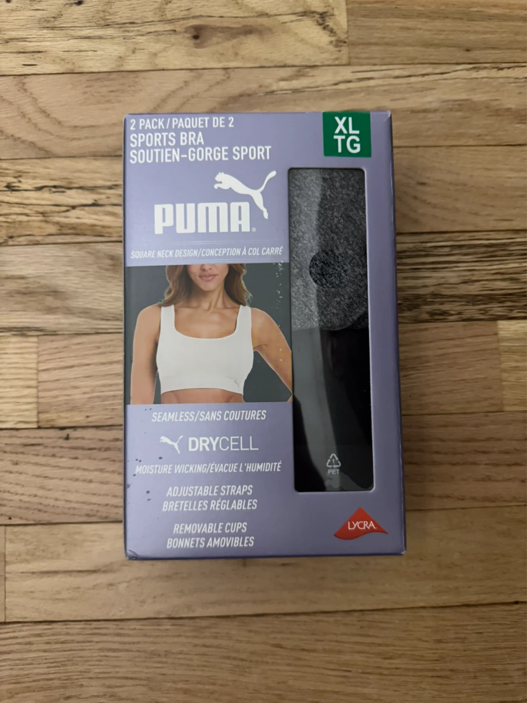 Puma 2 Pack Sports Bra XL TG