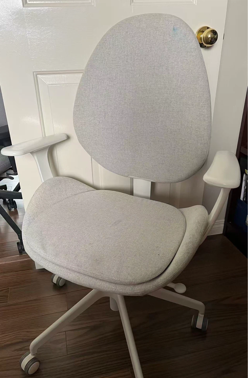 IKEA HATTEFJÄLL Office Chair - Gunnarad beige/white - photo 2