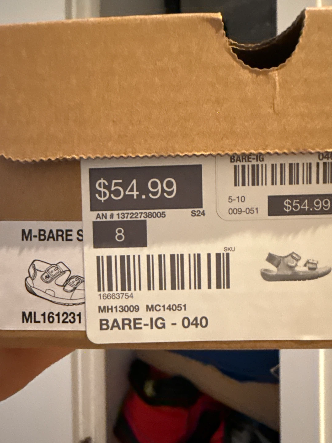 Merrell Bare Steps Silver Sandals Size 8 - photo 4