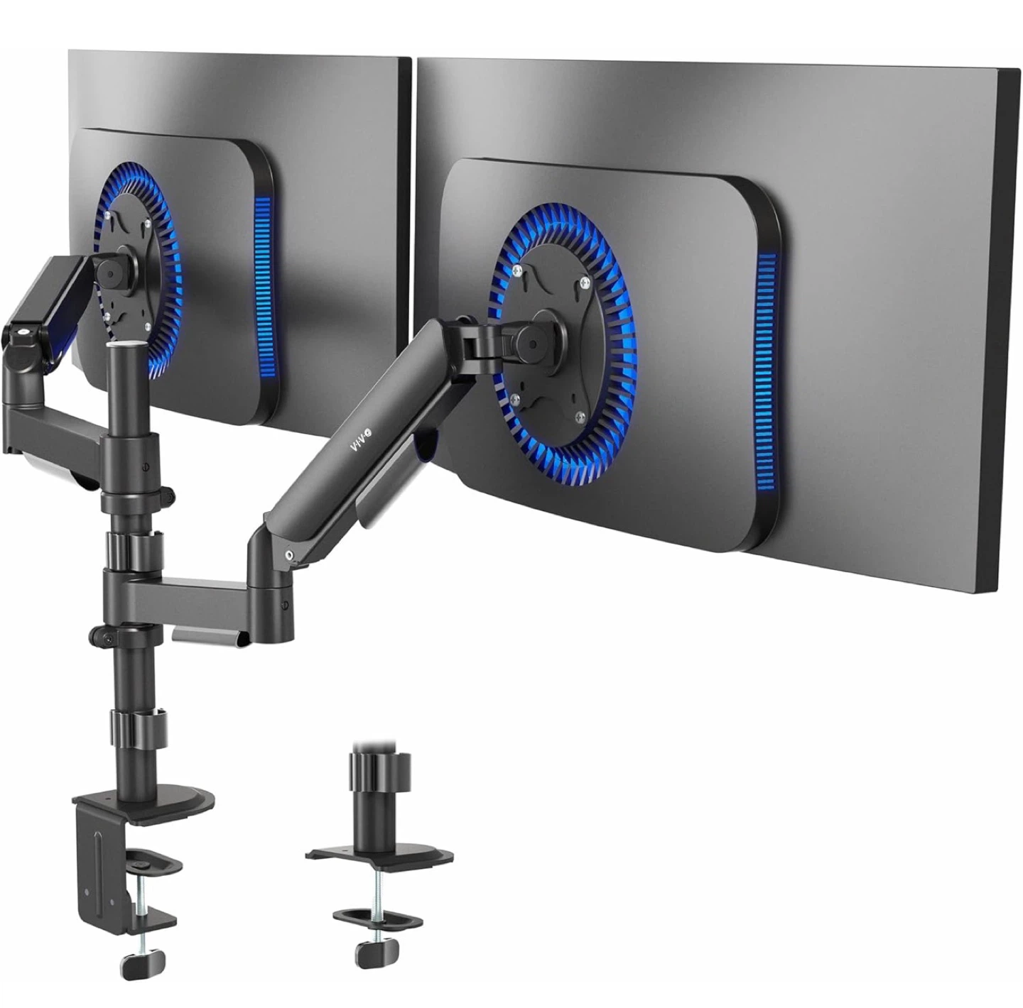 VIVO Dual Monitor Mount, heavy duty arms