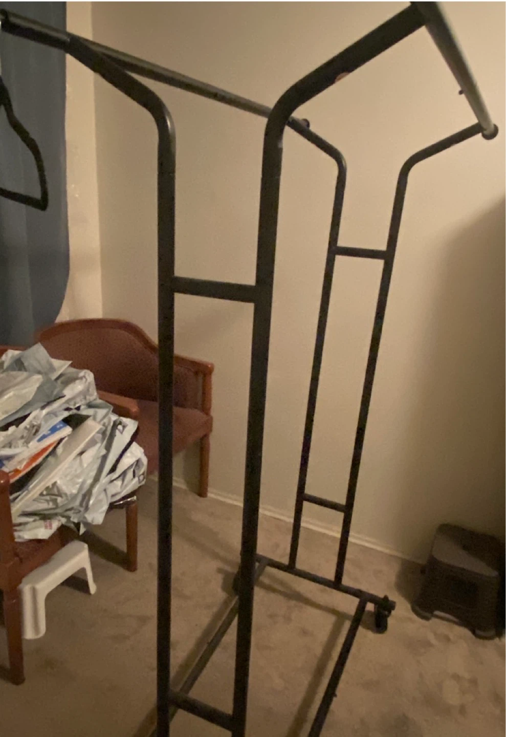 Heavy duty double rail clothing rack - photo 4