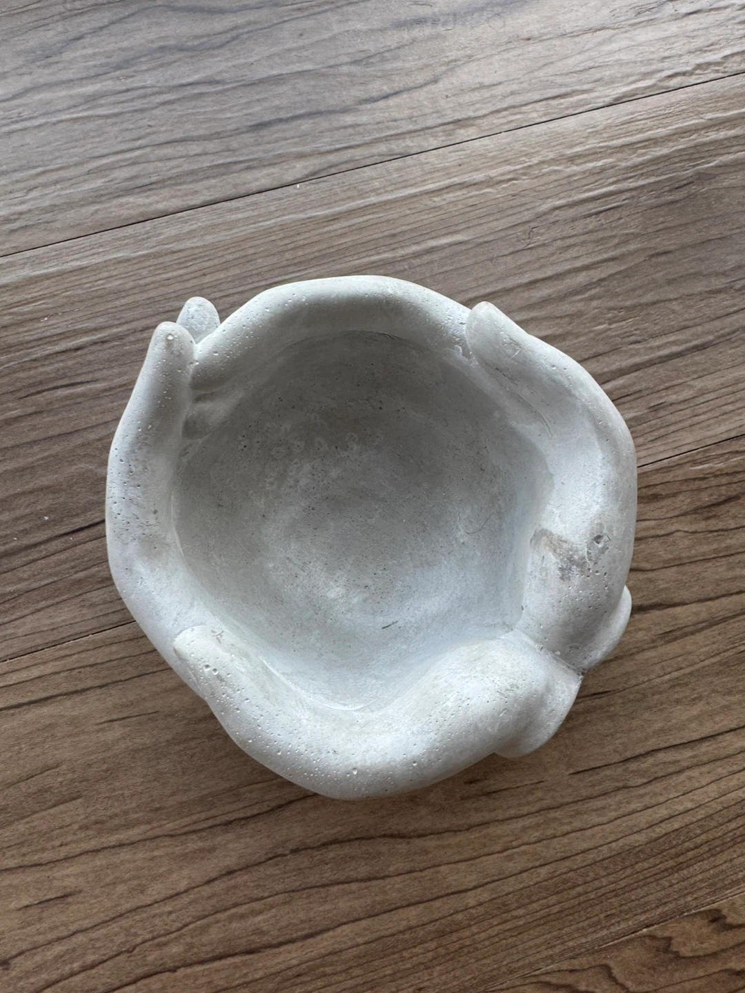 Hand-Shaped Concrete Bowl - photo 5