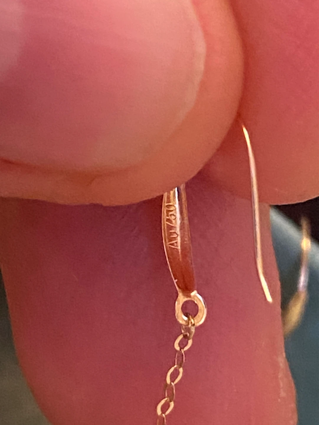 18 K Gold Pearl Drop Earrings - photo 3