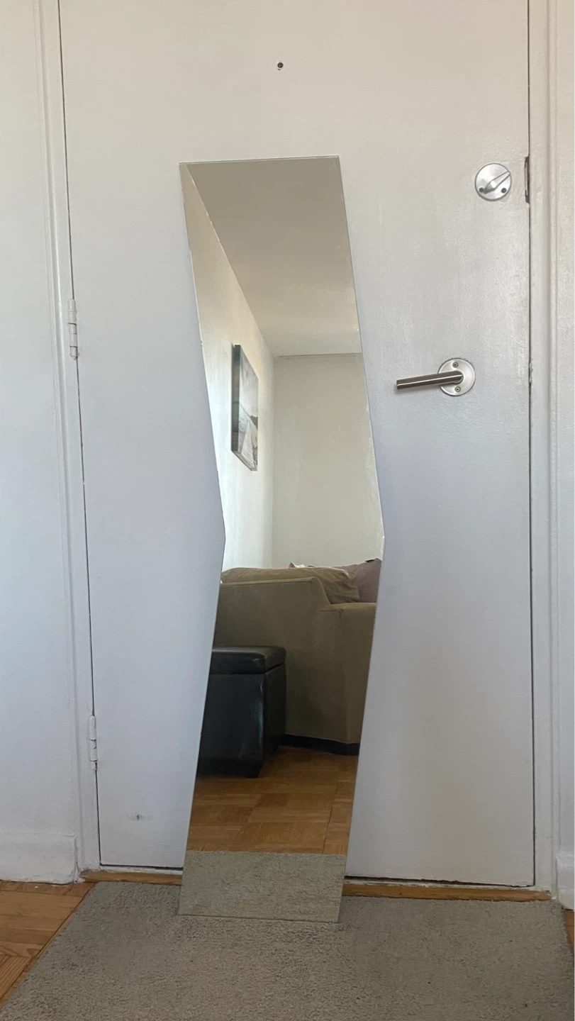 Asymmetrical Full Length Mirror
