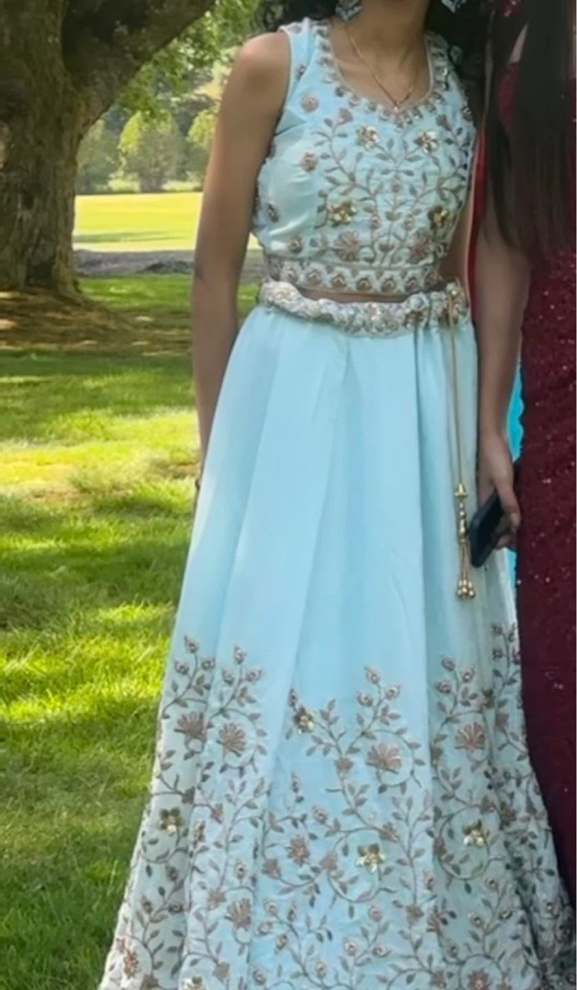 Light Blue Lengha
