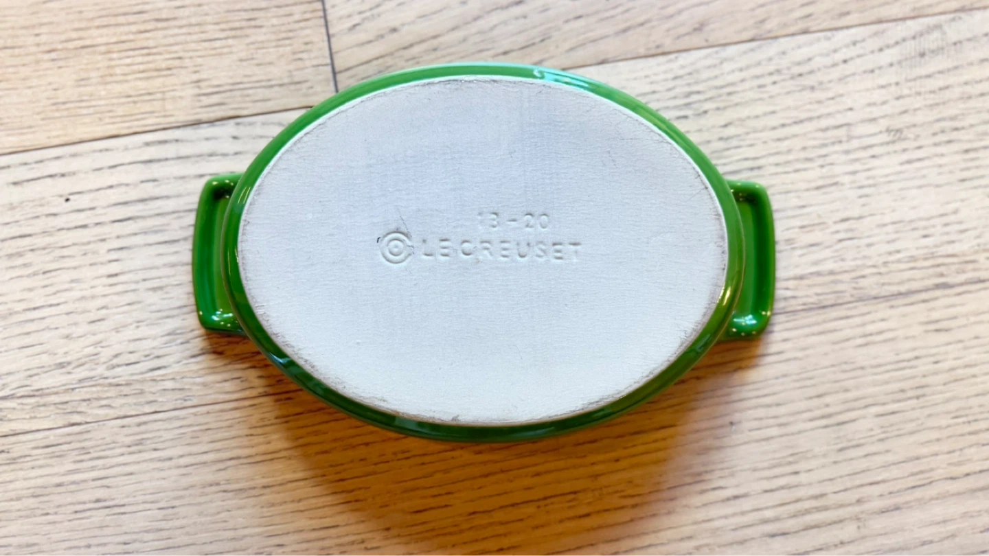 Le Creuset Oval Gratin Dish - Green - photo 3