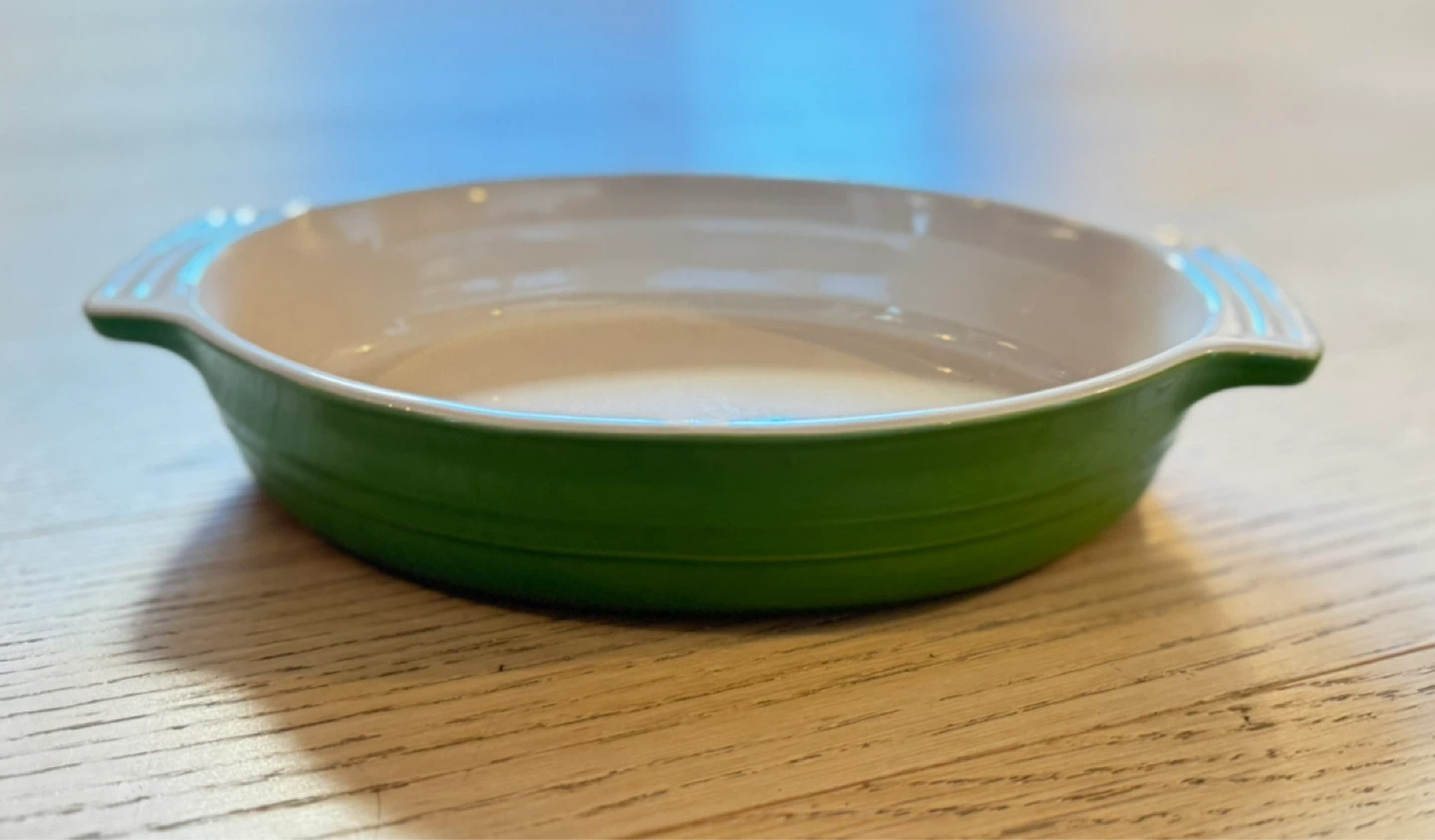 Le Creuset Oval Gratin Dish - Green
