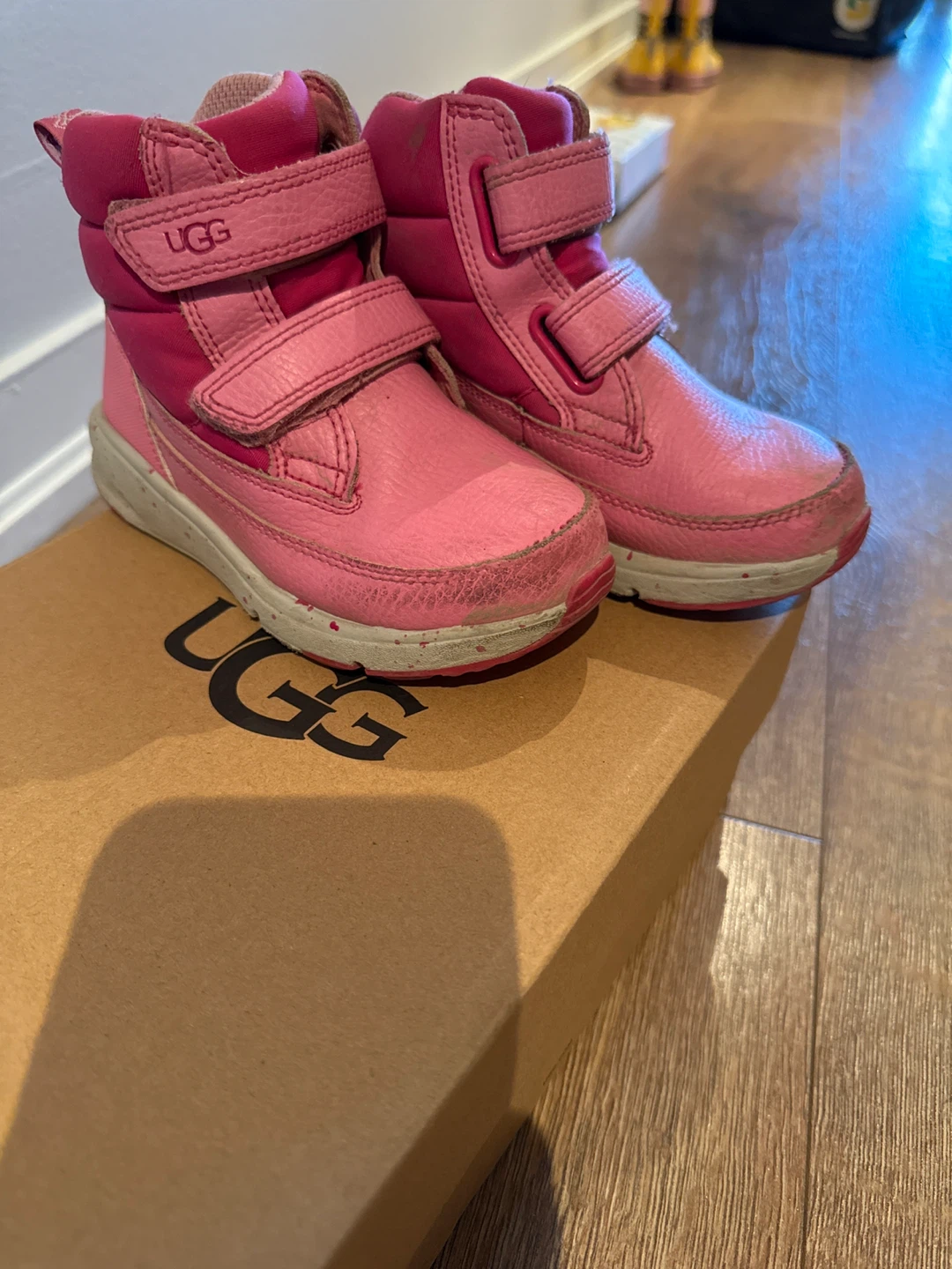 Pink UGG Winter Boots Size 9 Toddler - photo 3