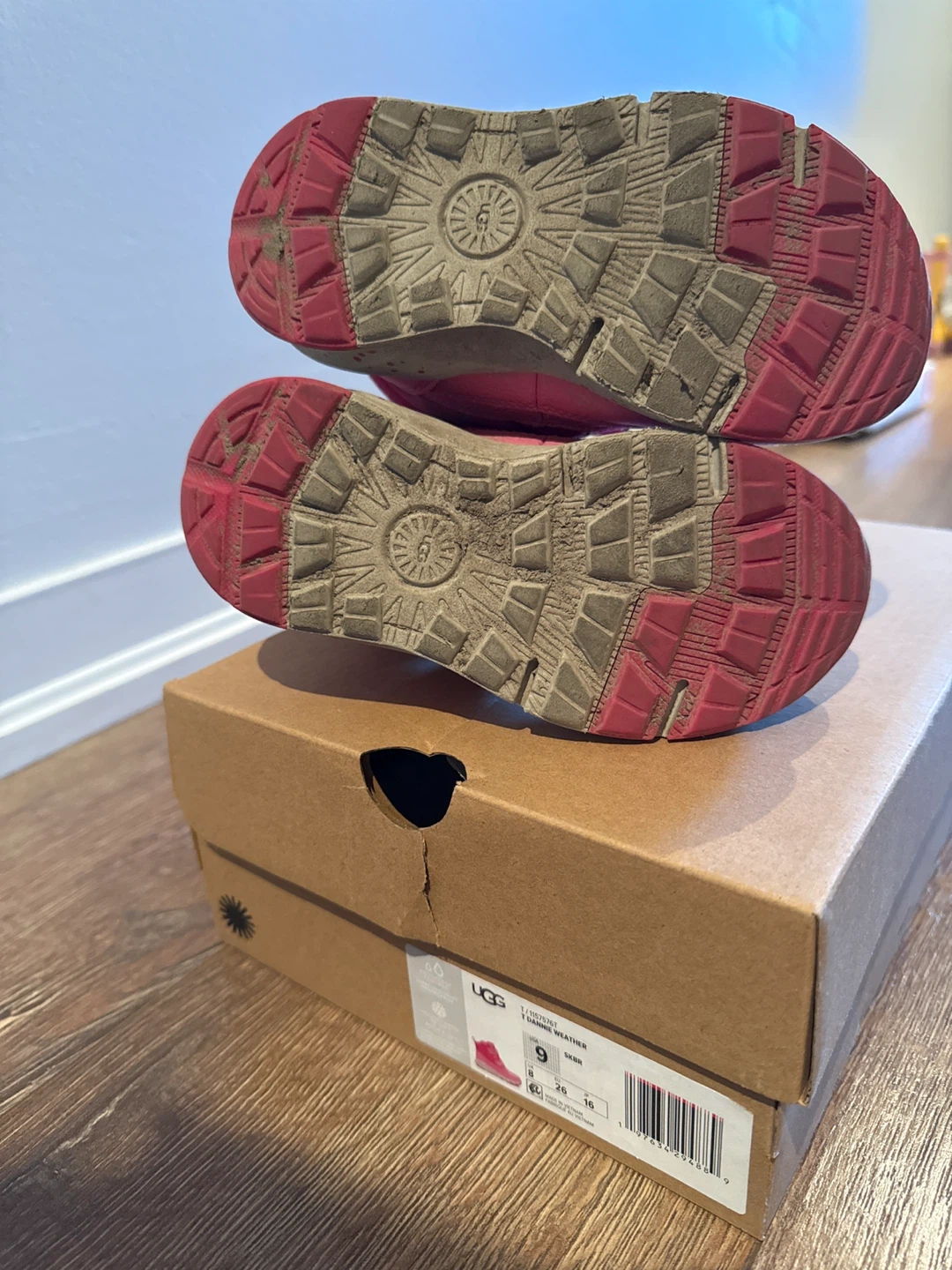 Pink UGG Winter Boots Size 9 Toddler - photo 5