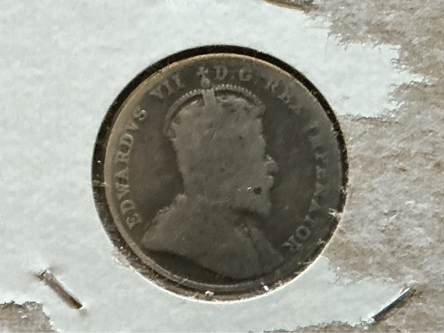 1908 Canadian 10 Cents Silver Coin ! - photo 2