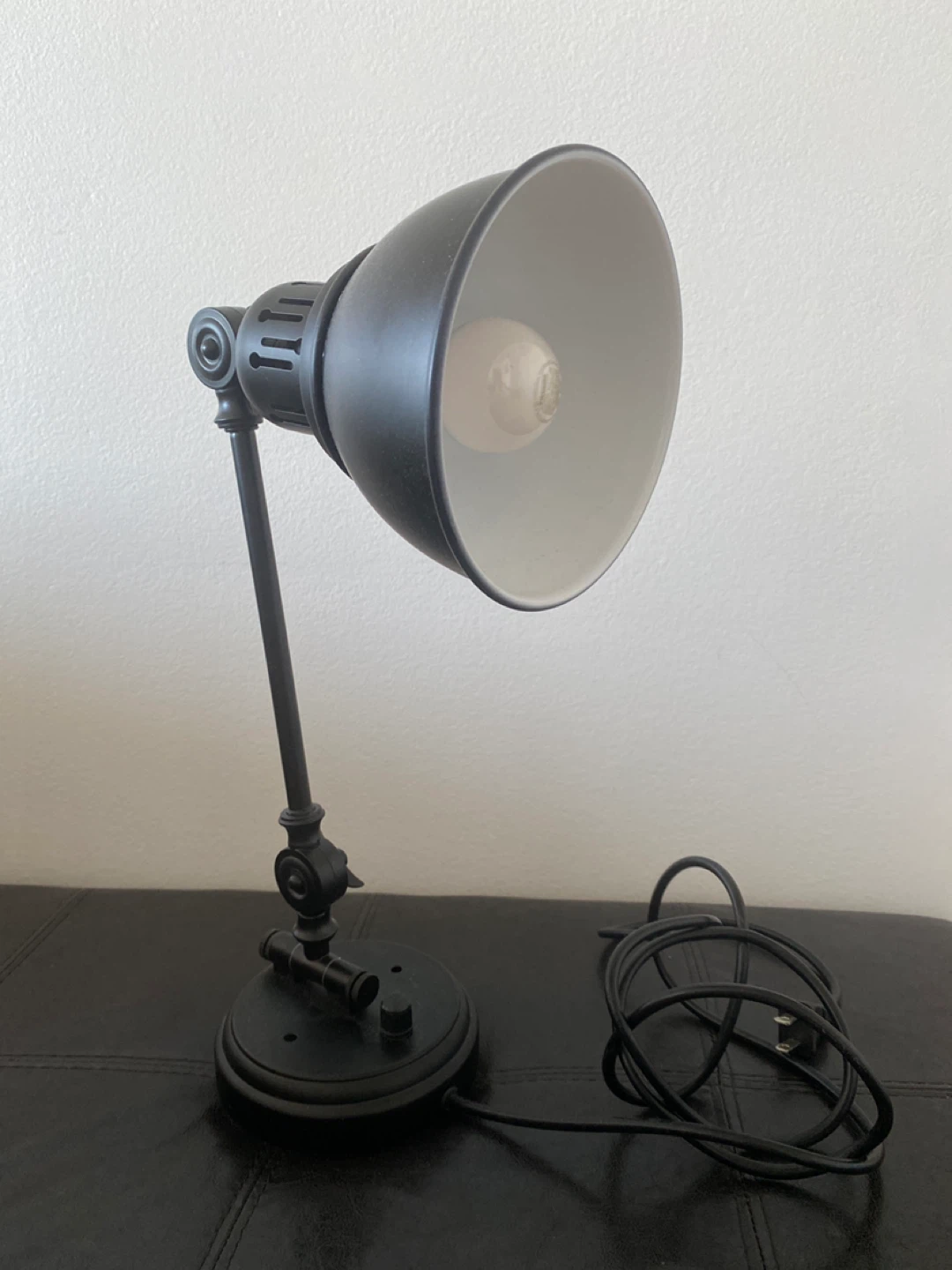 Black Metal Desk Lamp