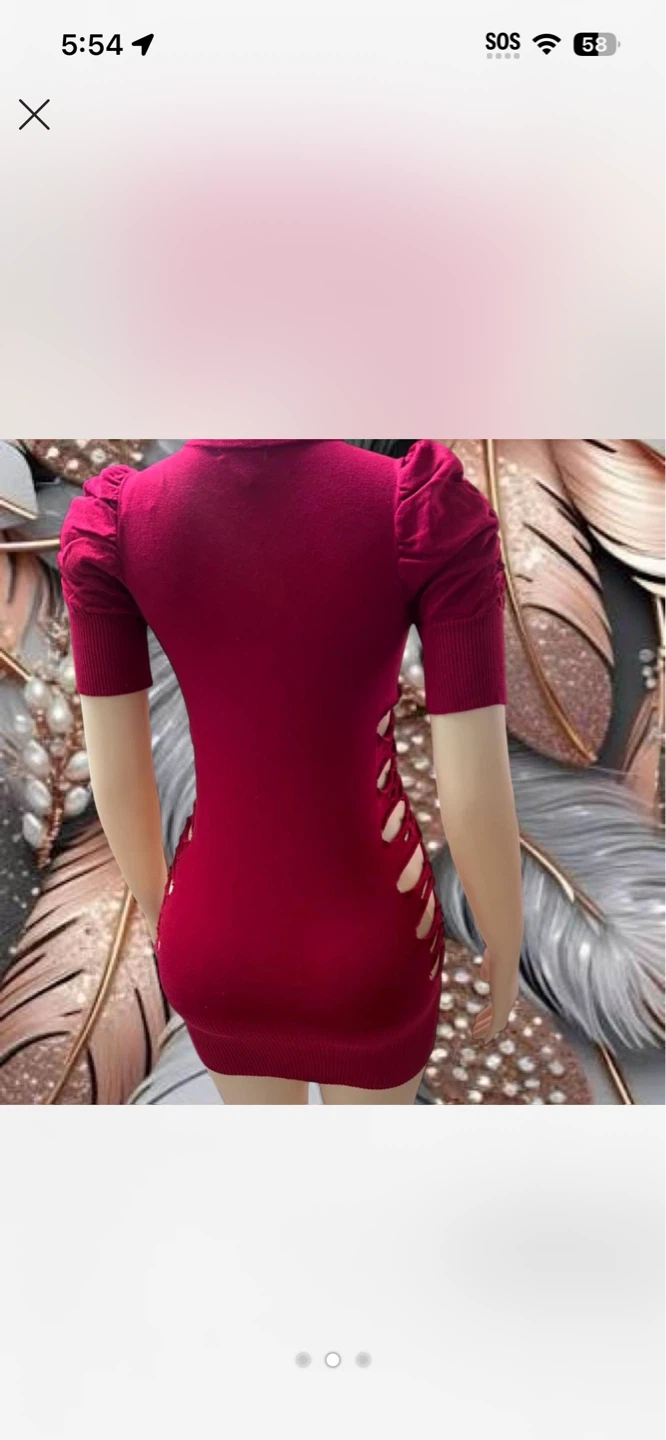 Women's Cut-Out Mini Dress - photo 2