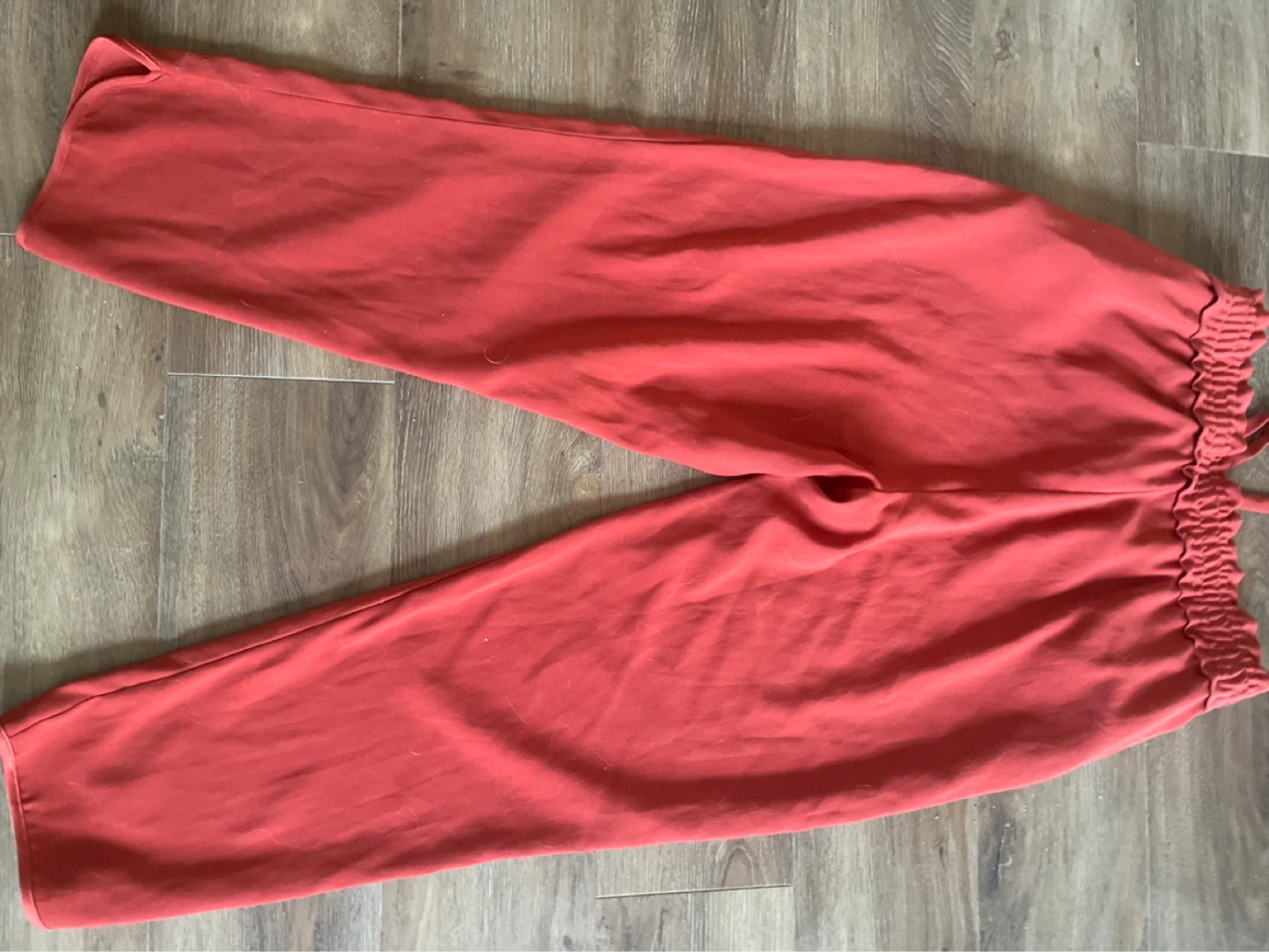 Red Cropped Pants - photo 2