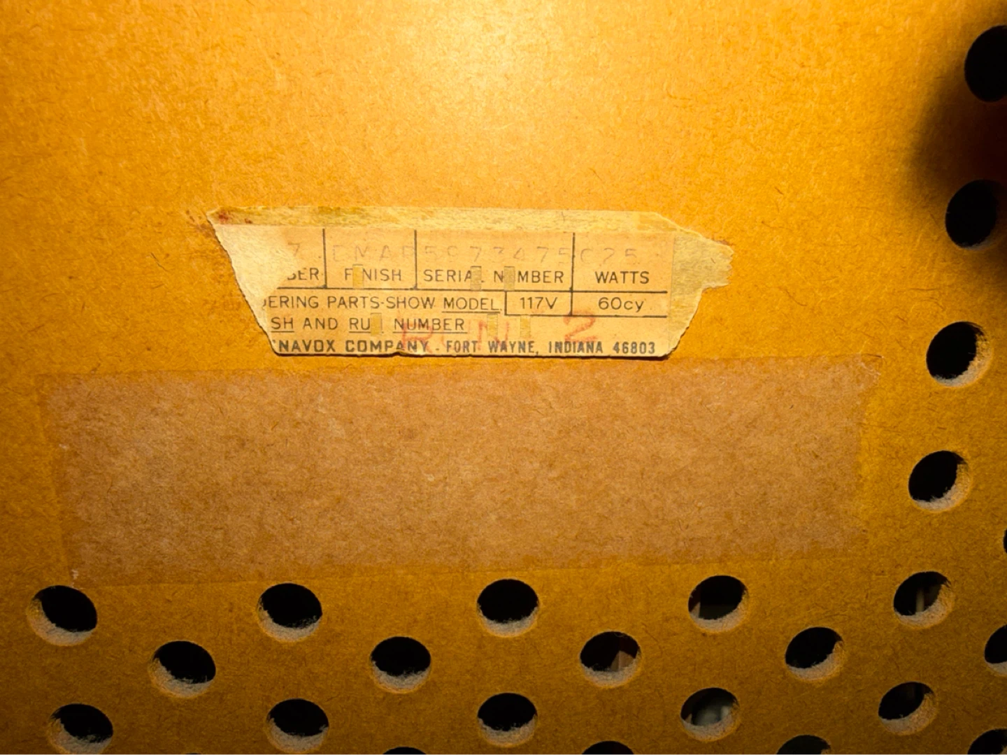 Magnavox Solid State Record Player Console - photo 5