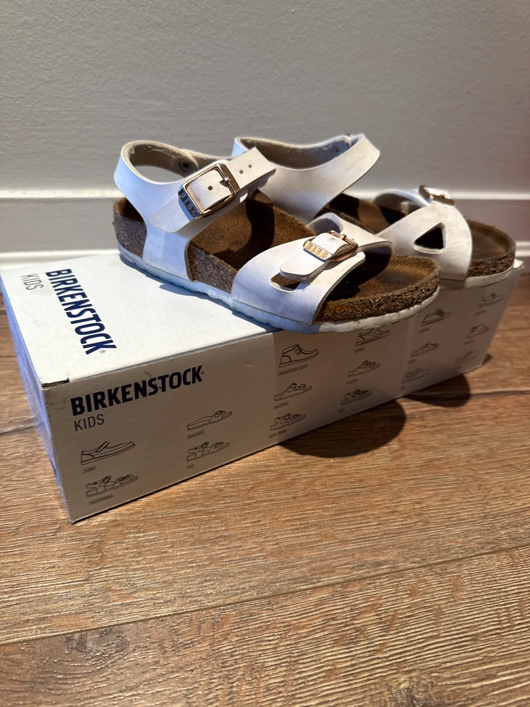 Birkenstock Rio Kids White Sandals - photo 2