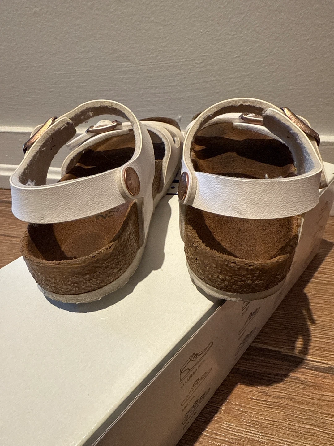 Birkenstock Rio Kids White Sandals - photo 4