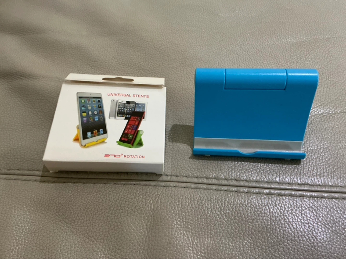 Blue Universal Stent Phone Stand
