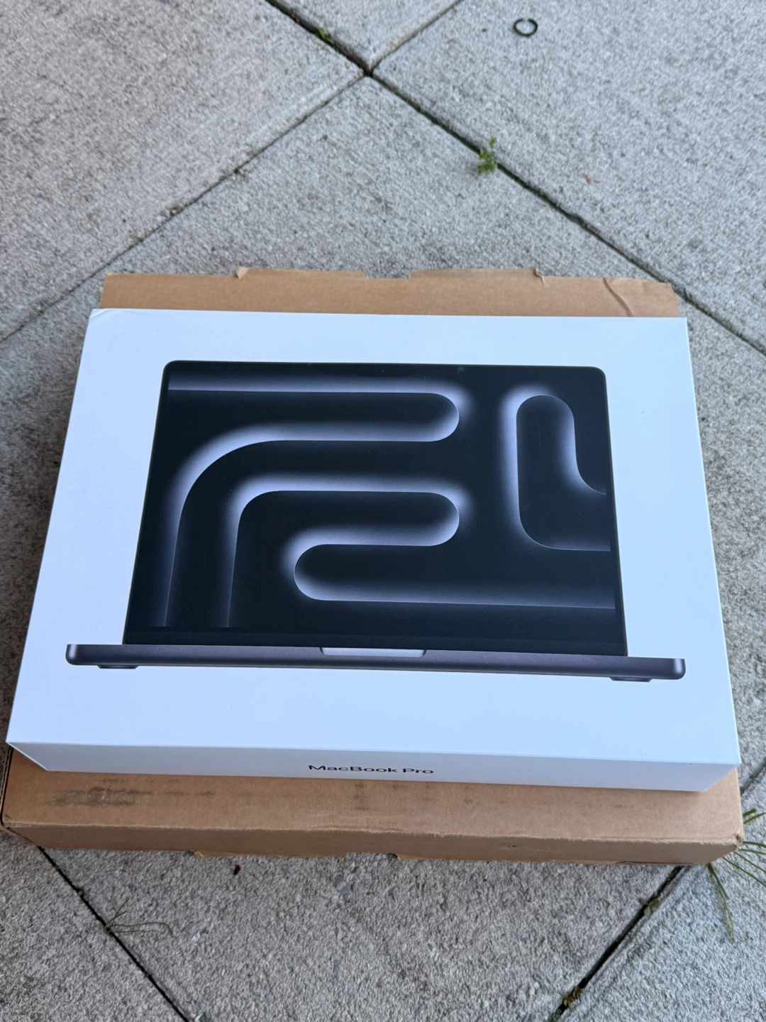 Black Apple MacBook Pro 14-inch Laptop