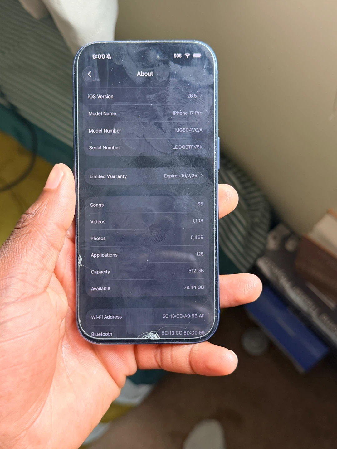 iPhone 17 Pro 512GB Blue - photo 3