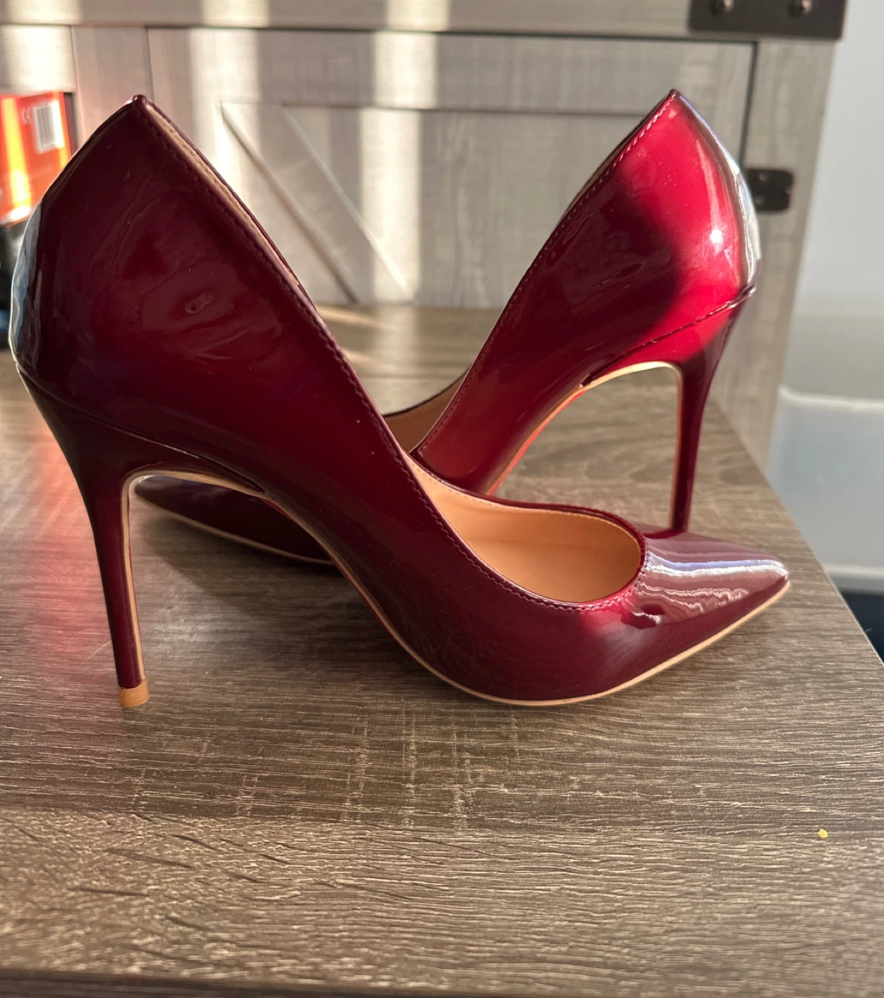 Louboutin Leather Heels LIKE NEW! Need gone