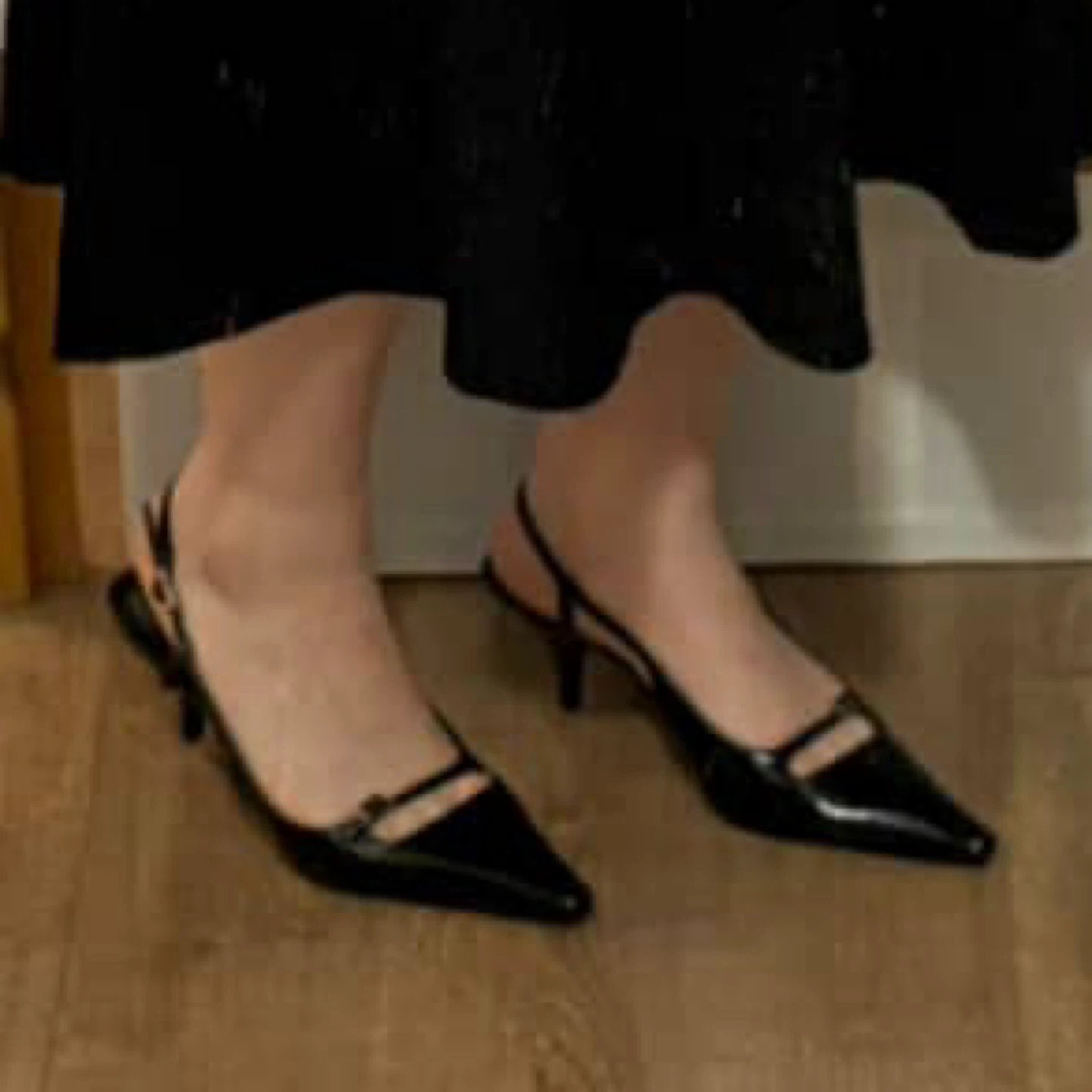 Call It Spring Black Slingback Heels - photo 3