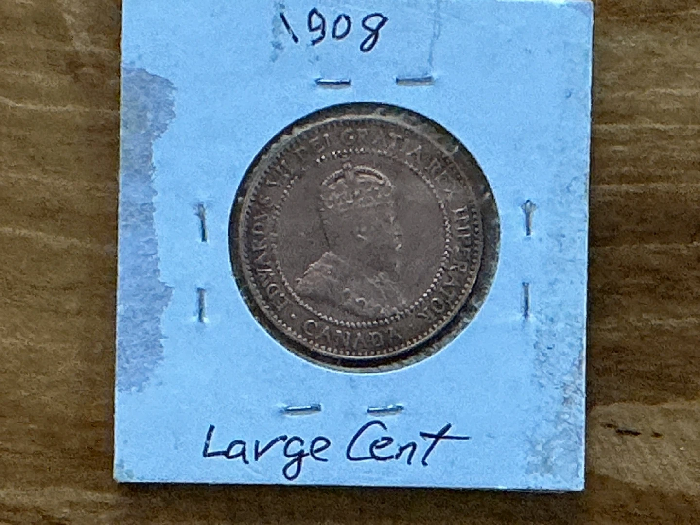 1908 Canadian Large One Cent Coin ! - photo 2